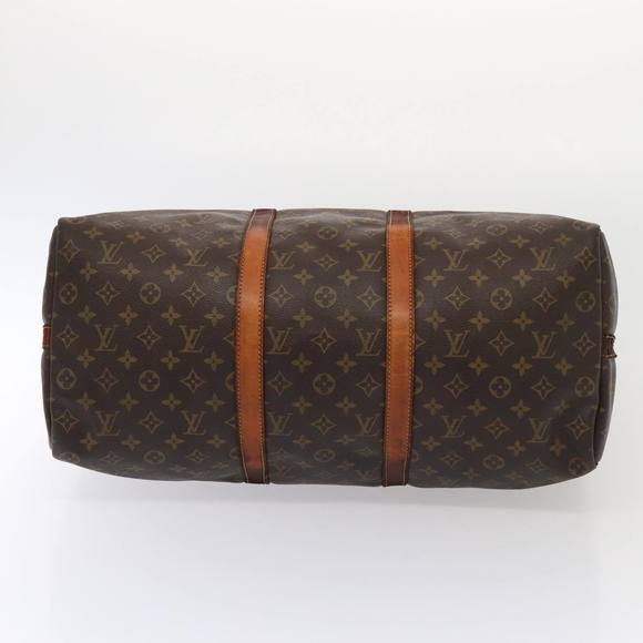 LOUIS VUITTON Monogram Keepall Bandouliere 50 Boston Bag M41416 LV Auth 63736 - Picture 15 of 16
